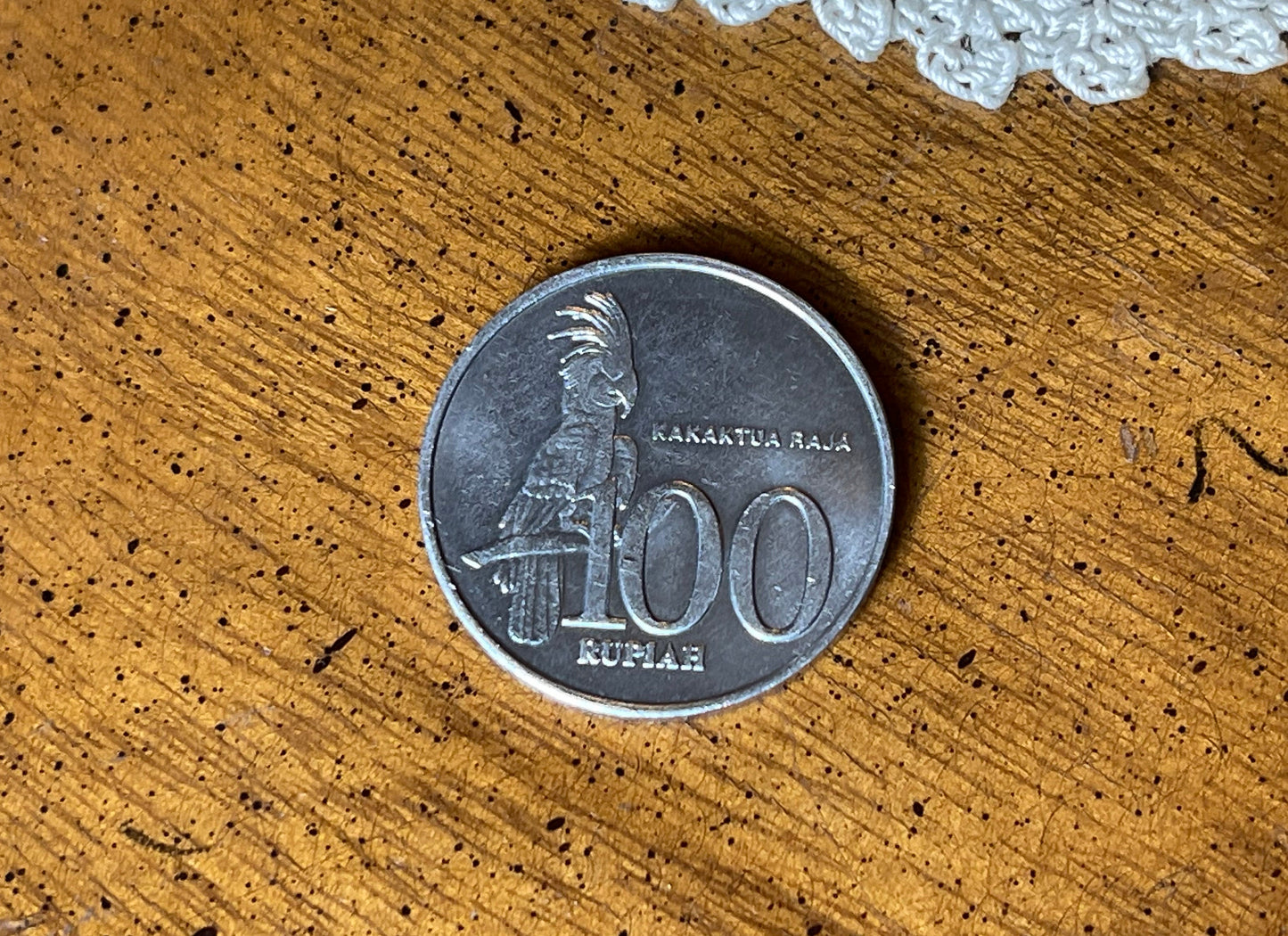 Garuda & Cockatoo Indonesian Authentic Coin Money Rupiah for Jewelry and Craft Making