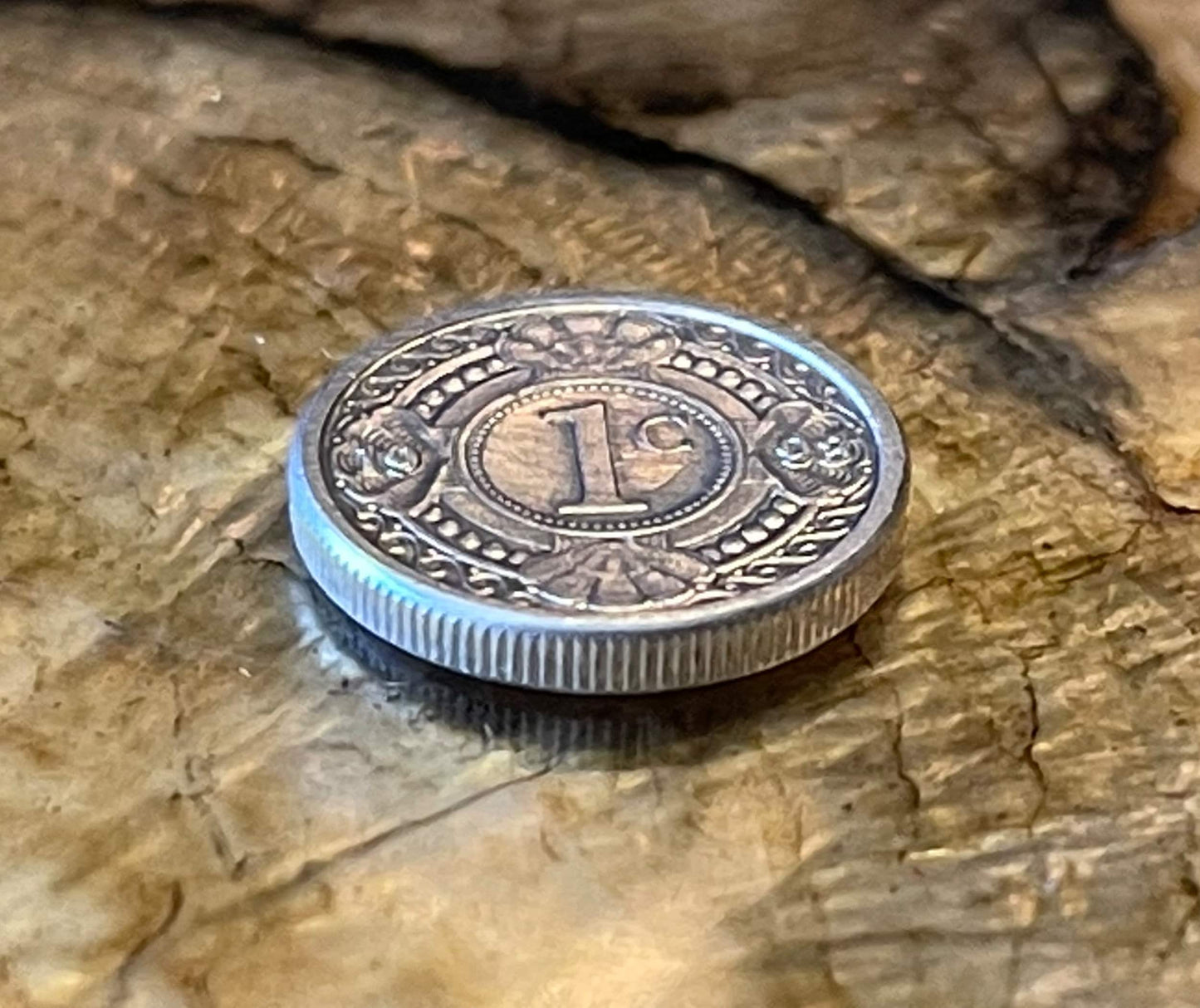 Curaçao Orange 1 Cents Netherlands Antilles Authentic Coin Money for Jewelry and Craft Making (Curaçao Liqueur) (Triple Sec( (Witbier)