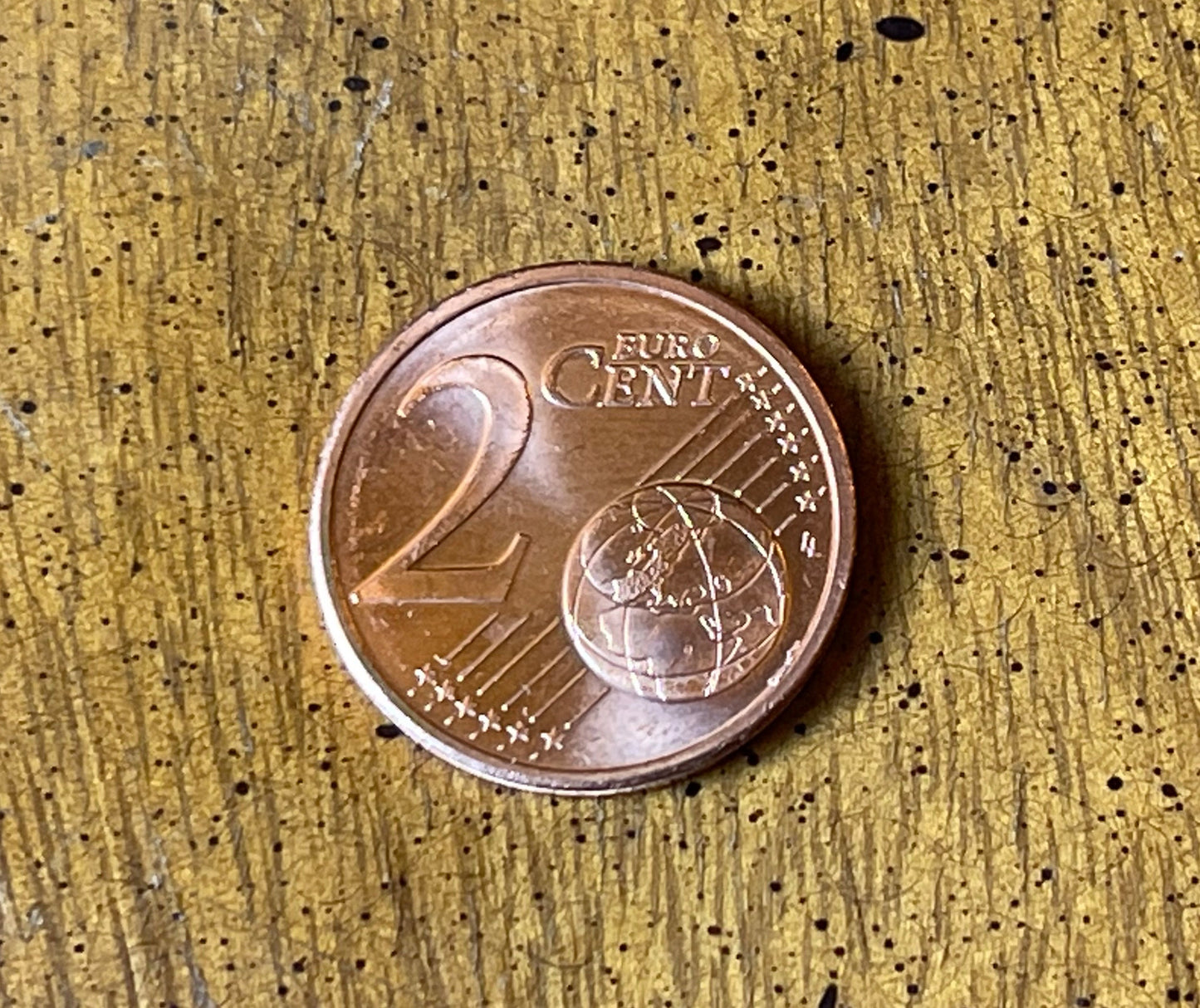 Irish Harp 2 Euro Cents Ireland Authentic Coin Money for Jewelry and Craft Making