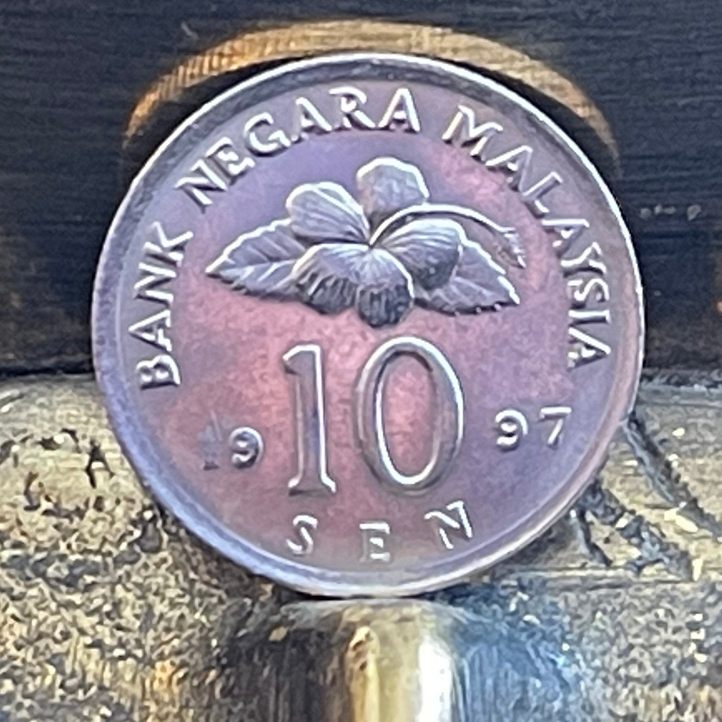 Congkak Mancala Game 10 Sen Malaysia Authentic Coin Money for Jewelry and Craft Making