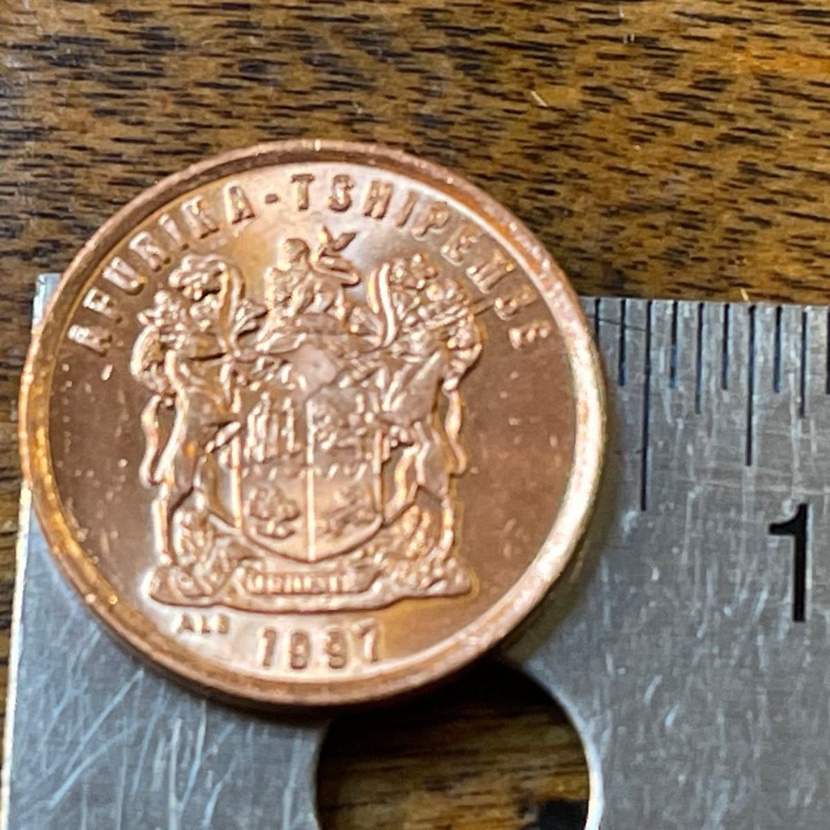 Eagle Catching Fish 2 Cents South Africa Authentic Coin Money for Jewelry and Craft Making