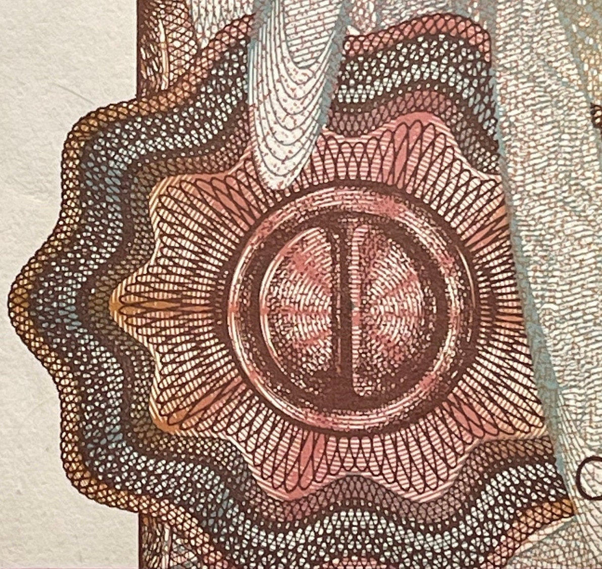 Sculptor Constantin Brâncuși & Endless Column 500 Lei Romania Authentic Banknote Money for Jewelry and Collage (1991)