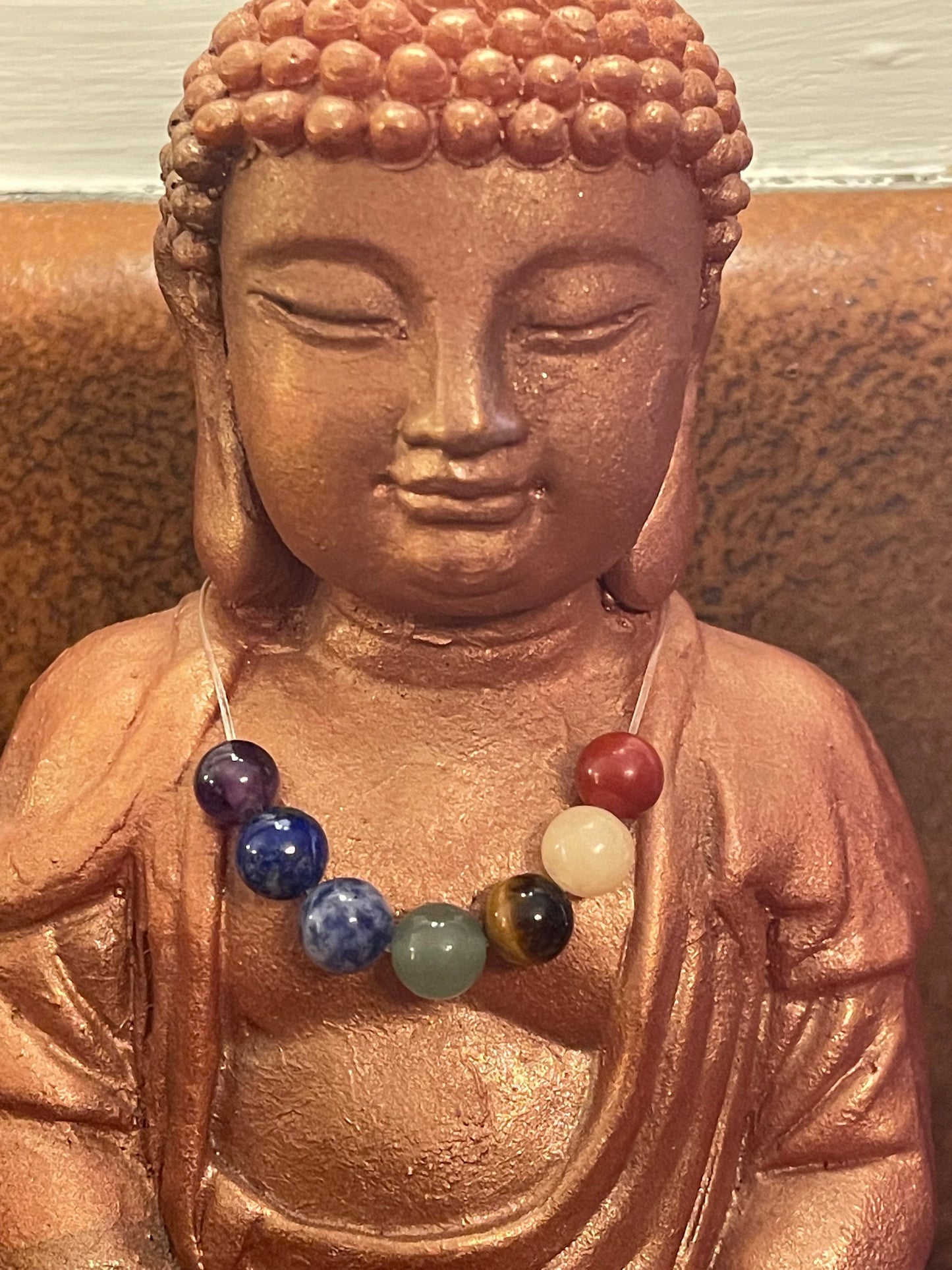 Chakra Bead Sets, Strands; Mala Beads-amethyst,lapis lazuli,sodalite,aventurine,tiger eye,red jasper,carnelian,african turquoise,jade,agate
