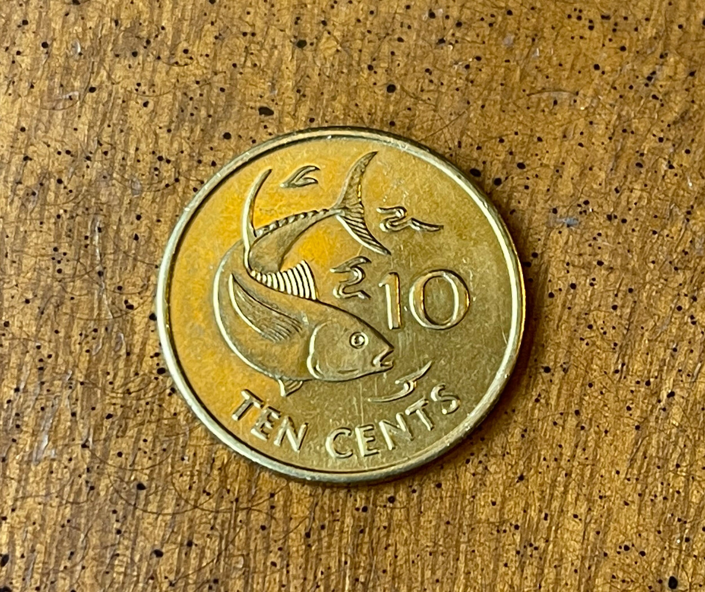 Tuna Seychelles Authentic Coin Money for Jewelry and Craft Making