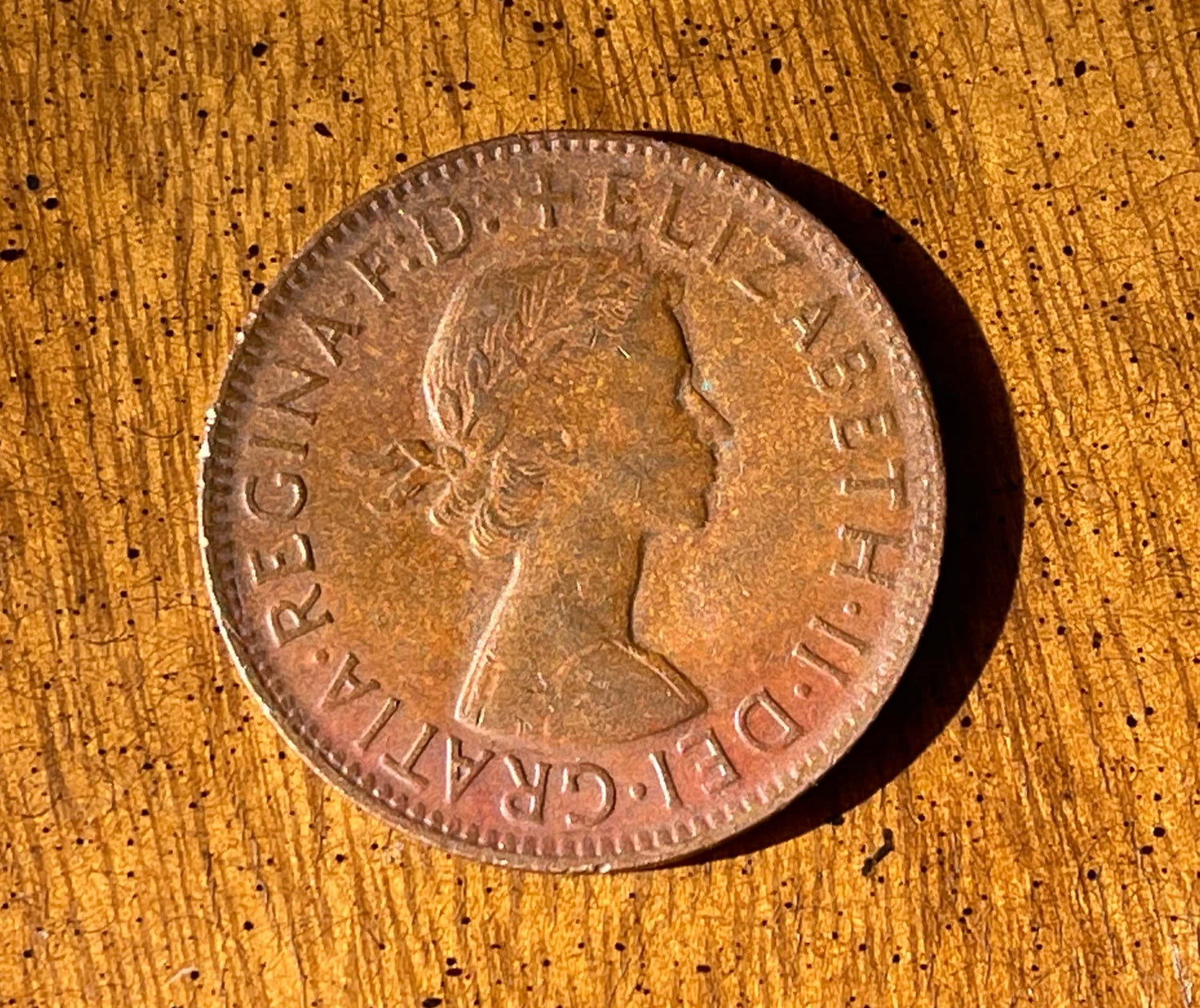 Kangaroo & Queen Australian Penny Authentic Coin Money for Jewelry and Craft Making 1956 1957 1958 1960 1962 1964