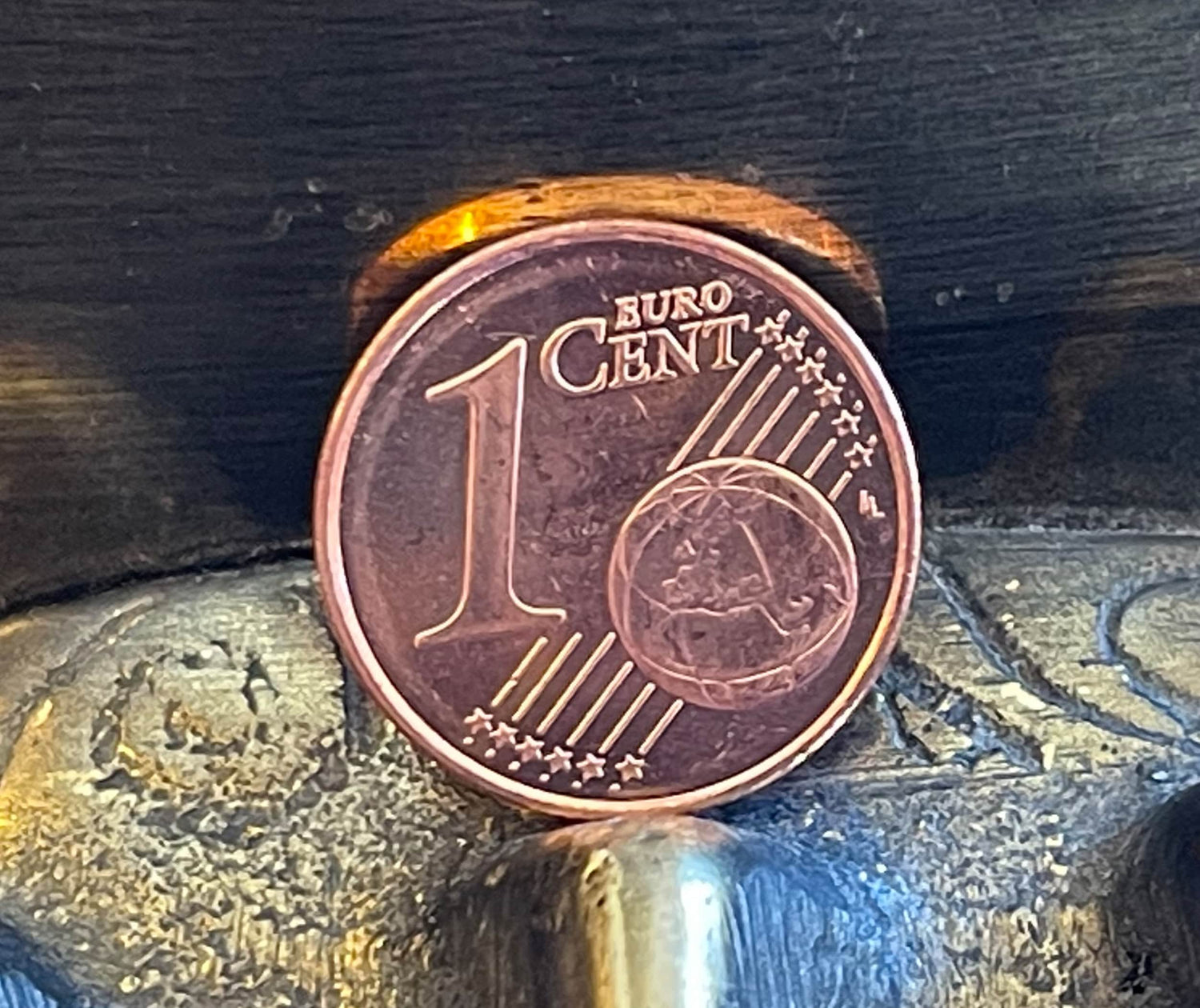 Irish Harp 1 Euro Cent Ireland Authentic Coin Money for Jewelry and Craft Making