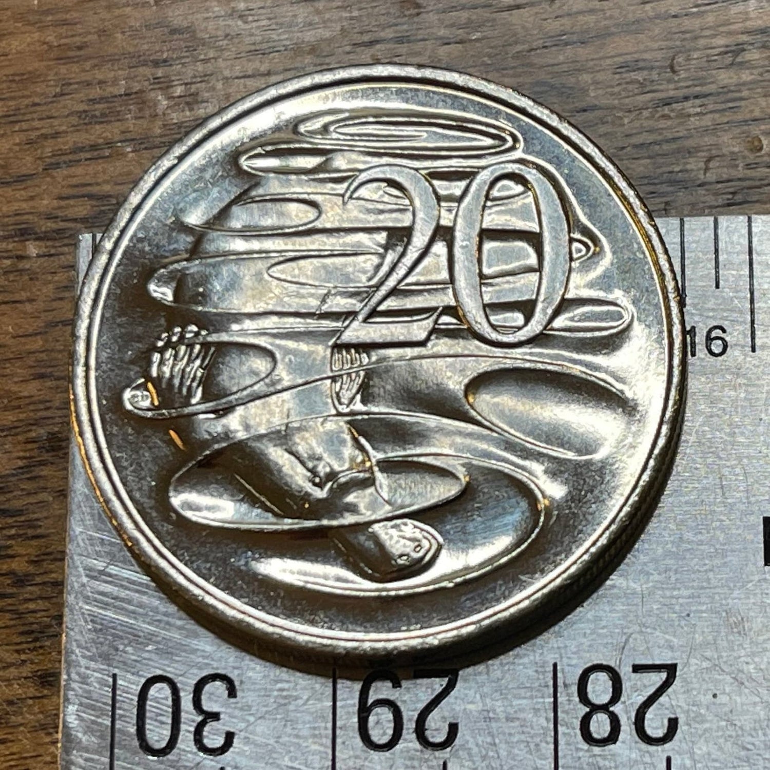 Platypus 20 Cent Australia Authentic Coin Money for Jewelry and Craft Making 2000