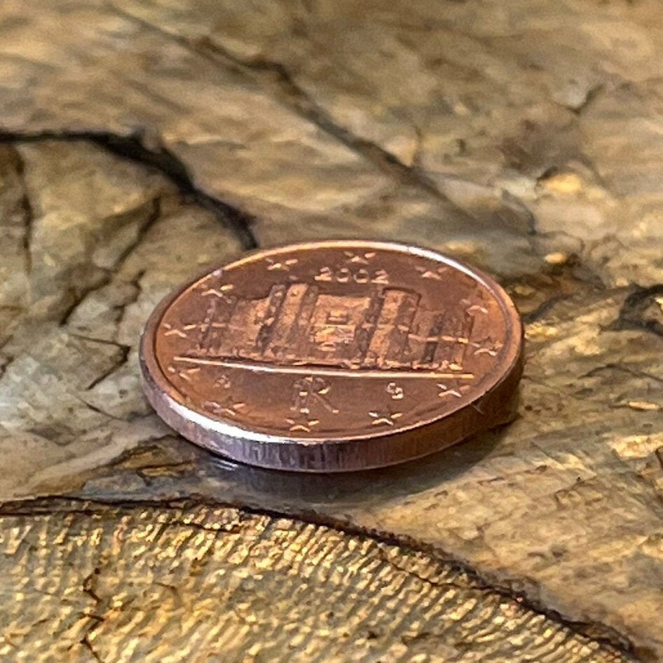 Coin: 1 Euro Cent (Bari - The Castel del Monte) (Italy(2002~Today -  Republic (Euro) Circulation) WCC:km210