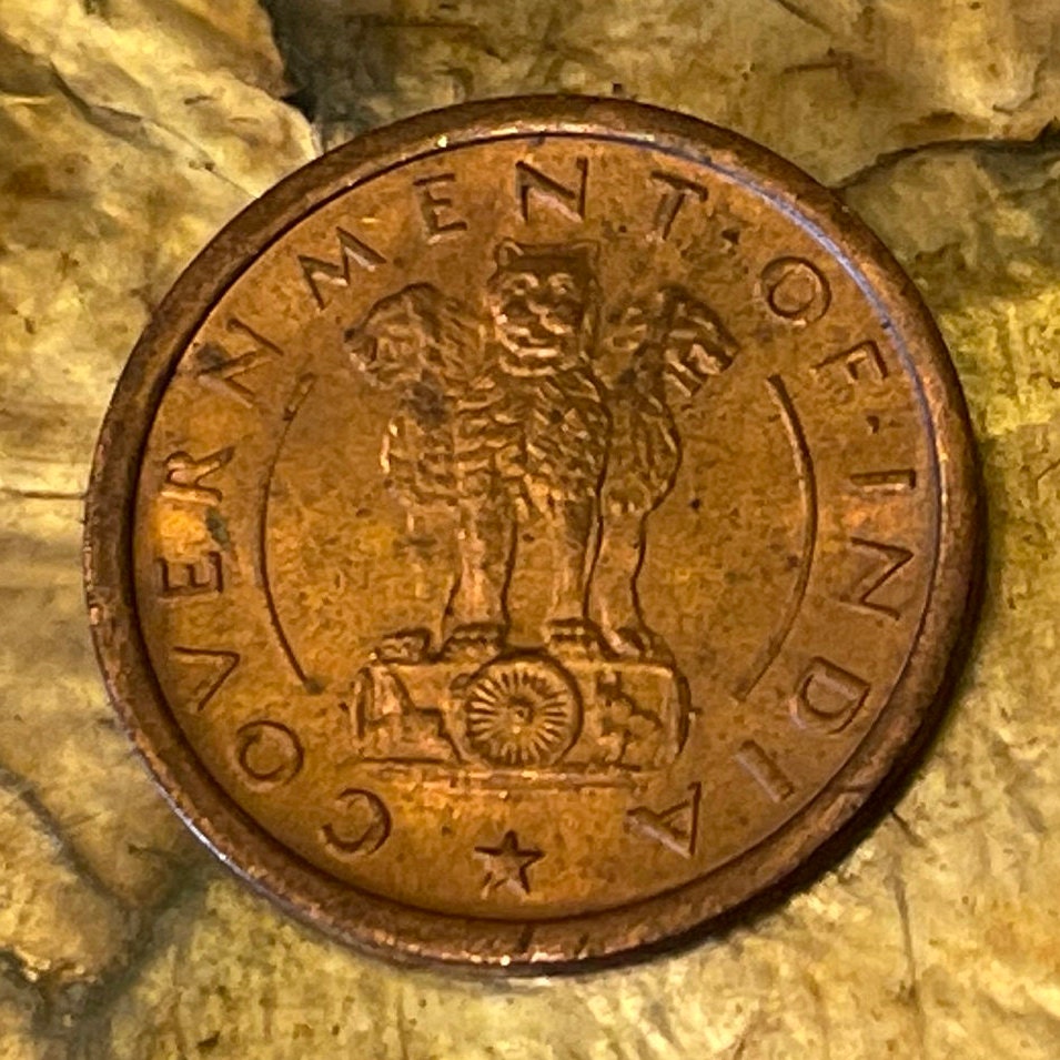 Manipuri Pony & Ashoka Capitol 1 Pice India Authentic Coin Money for Jewelry and Craft Making (Horse) (Polo Pony)