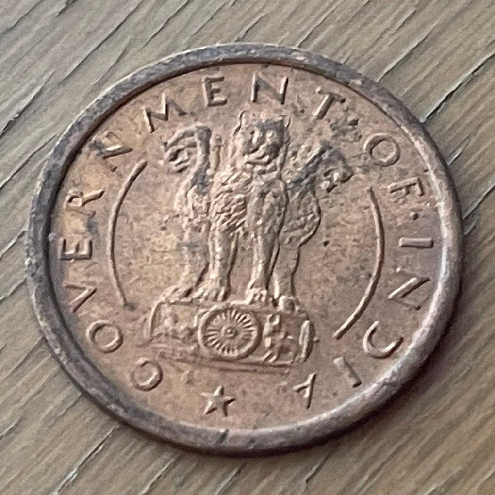Manipuri Pony & Ashoka Capitol 1 Pice India Authentic Coin Money for Jewelry and Craft Making (Horse) (Polo Pony)