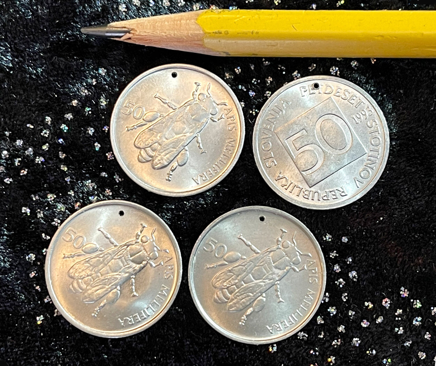 Drilling service - 4 holes in coins for 8.00 (applies to our products only -coins sold separately)