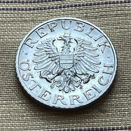 Eagle 5 Groschen Austria Authentic Coin Money for Jewelry and Craft Making
