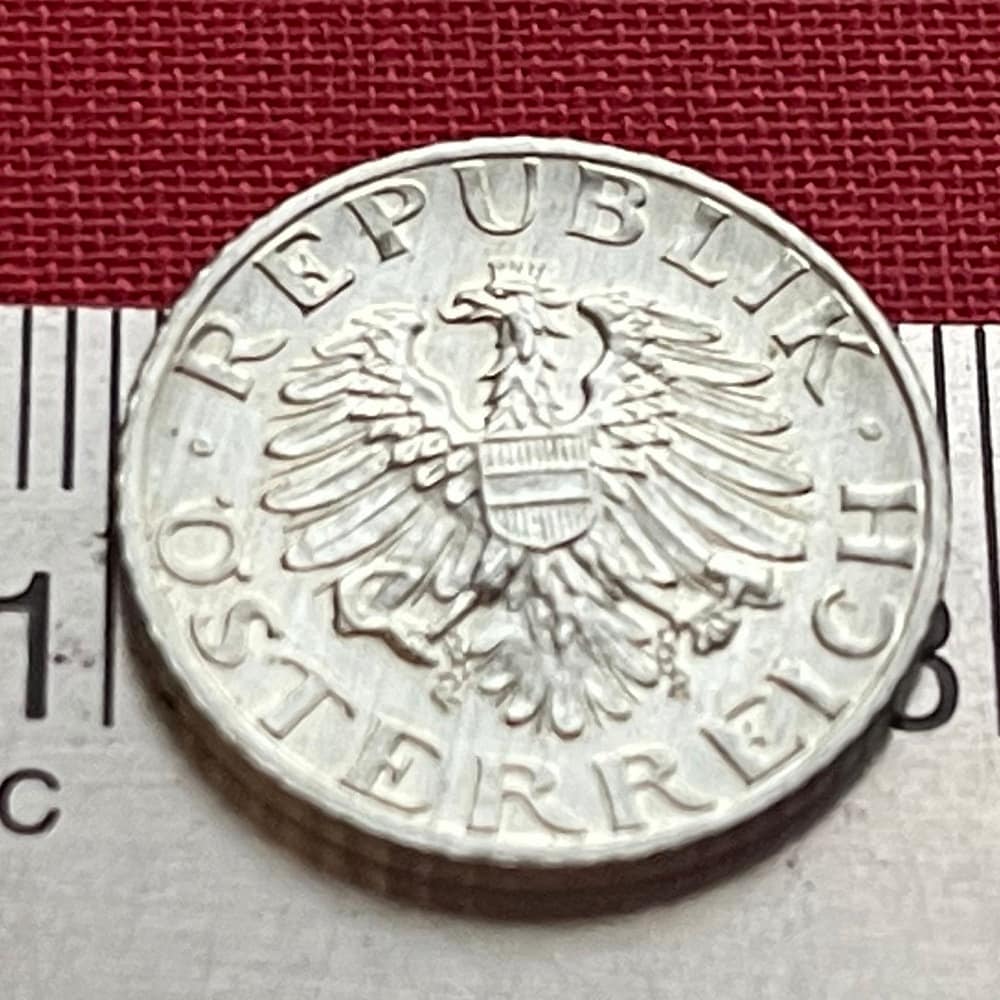 Eagle 5 Groschen Austria Authentic Coin Money for Jewelry and Craft Making