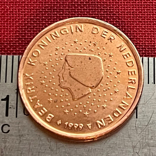 Queen Beatrix 5 Euro Cents Netherlands Authentic Coin Money for Jewelry and Craft Making