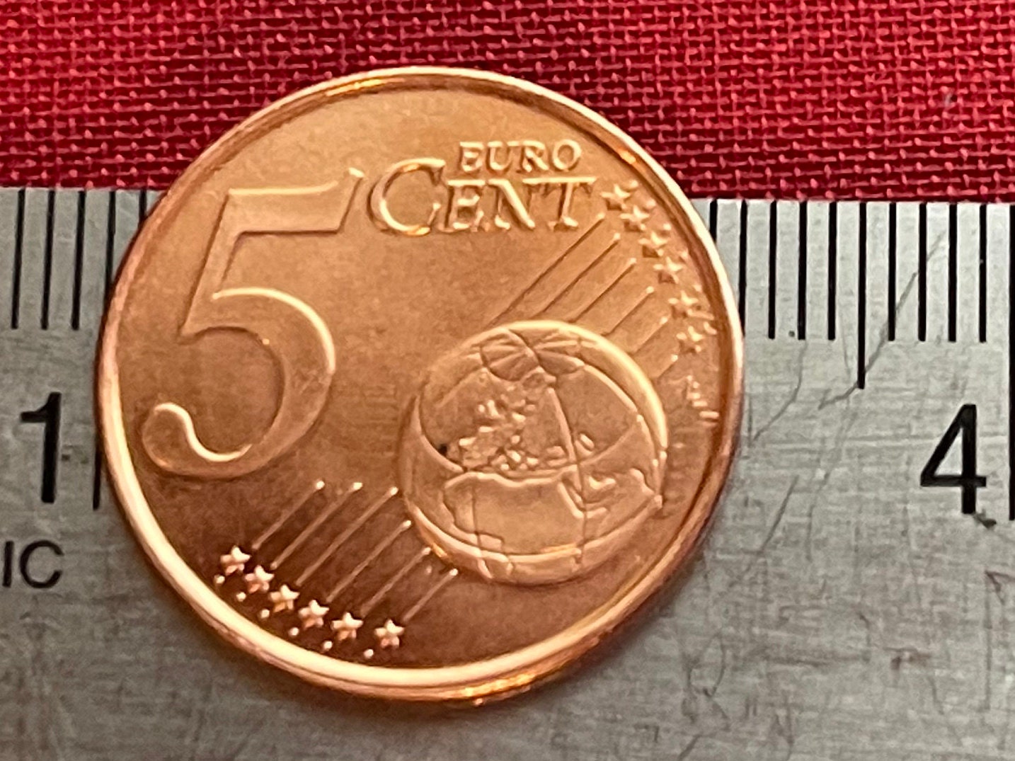 Queen Beatrix 5 Euro Cents Netherlands Authentic Coin Money for Jewelry and Craft Making