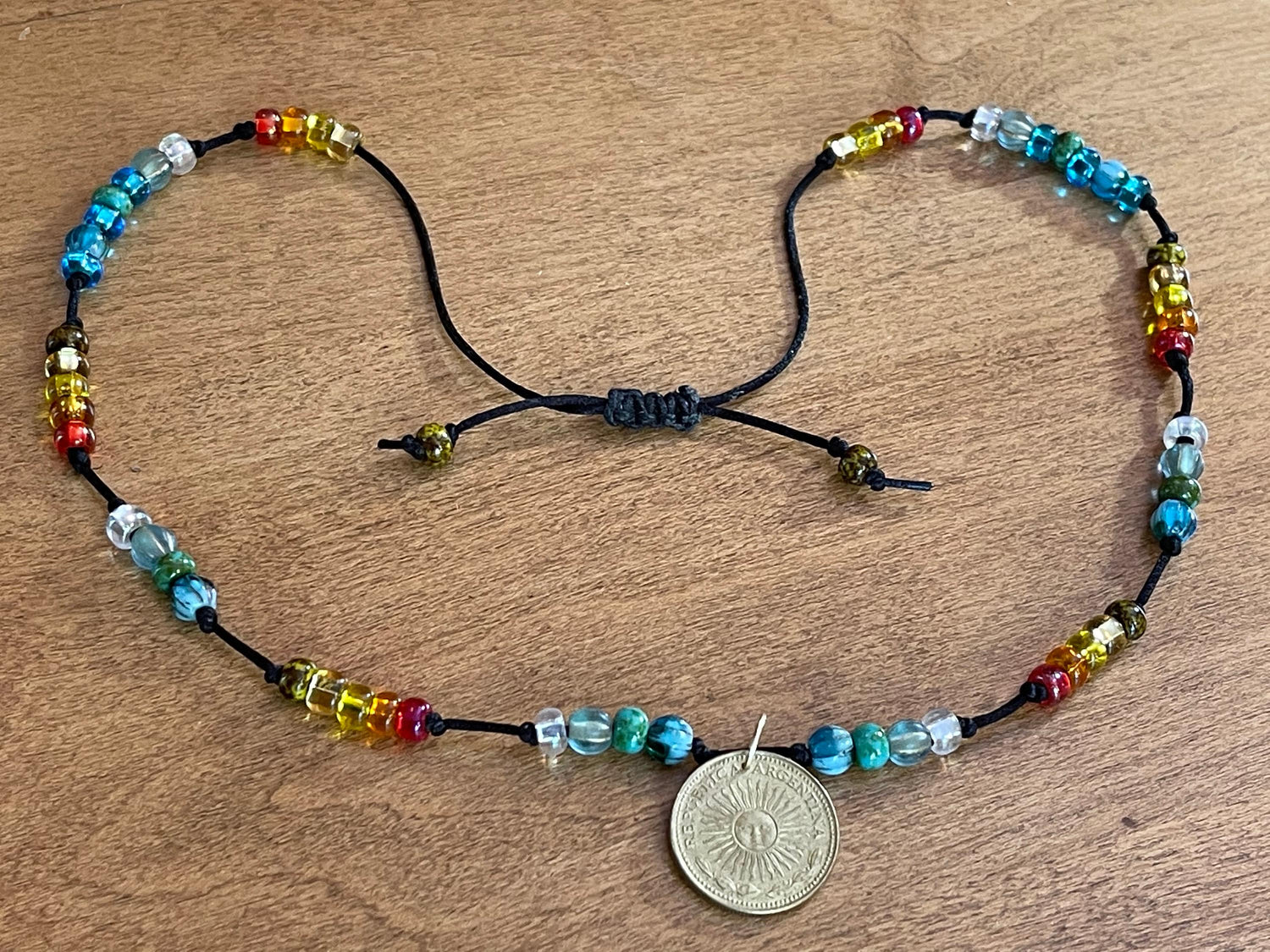 Custom coin pendant necklace made to order or kit, choose style, any coin, leather cord, beads, assorted closures, your choice color scheme