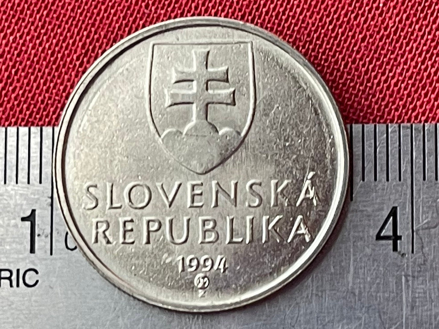 King Biatec on Horse 5 Korun Slovak Republic Authentic Coin Money for Jewelry and Craft Making (Celts) (Celtic Coin)