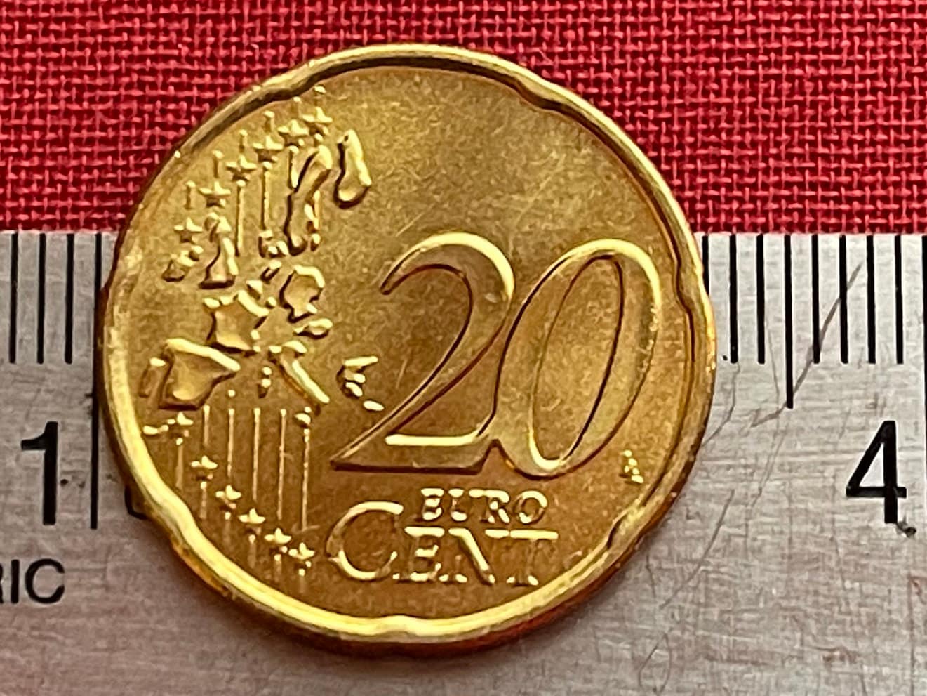 Count Ioannis Capodistrias 20 Euro Cents Greece Authentic Coin Money for Jewelry and (Founder of Modern Greece) (Greek Independence)