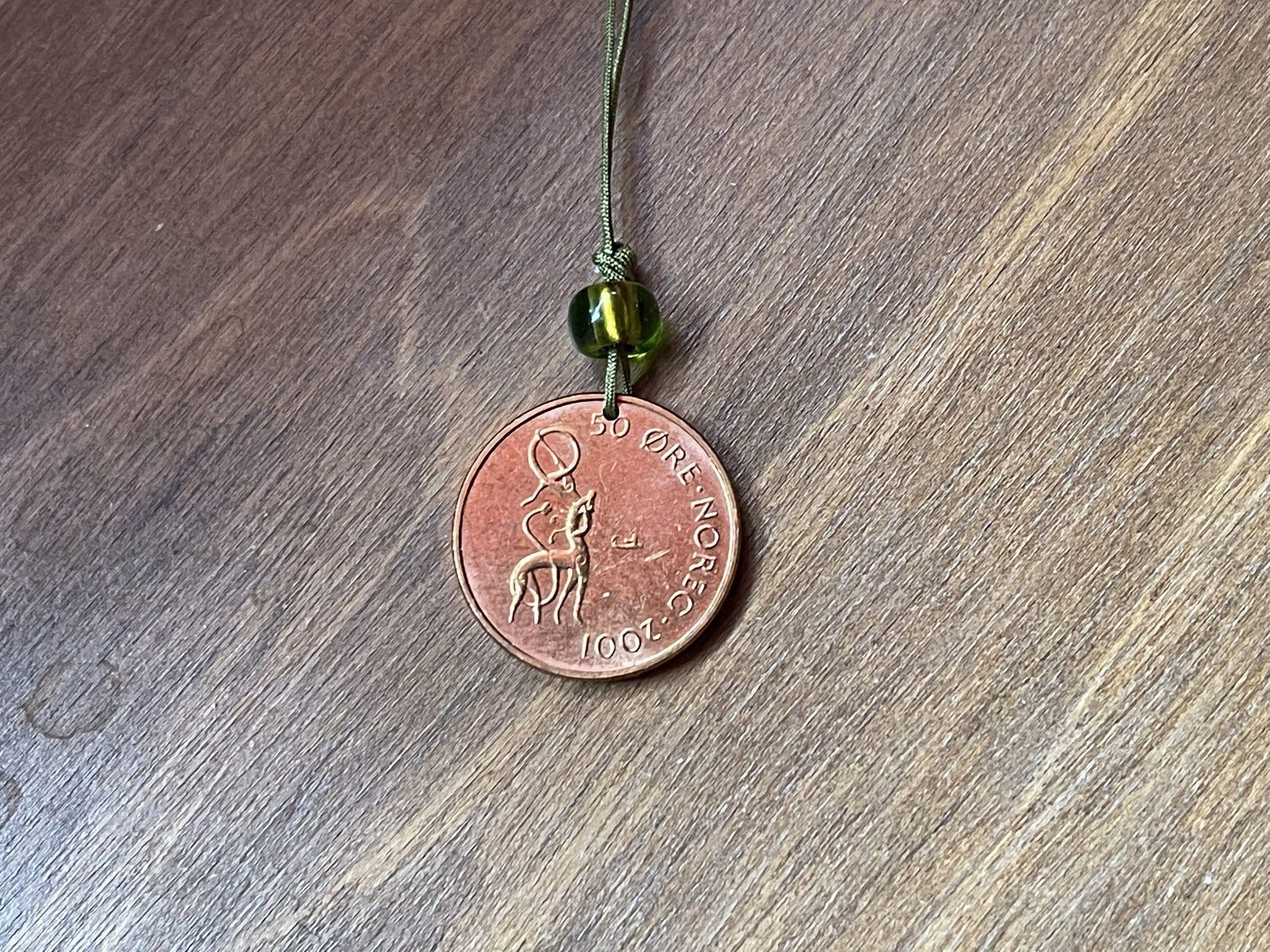 Necklace Coin drilling, 3.00. Charm or pendant w/ jump ring or cord 3.00 –Choose color (applies to our products only –coins sold separately)