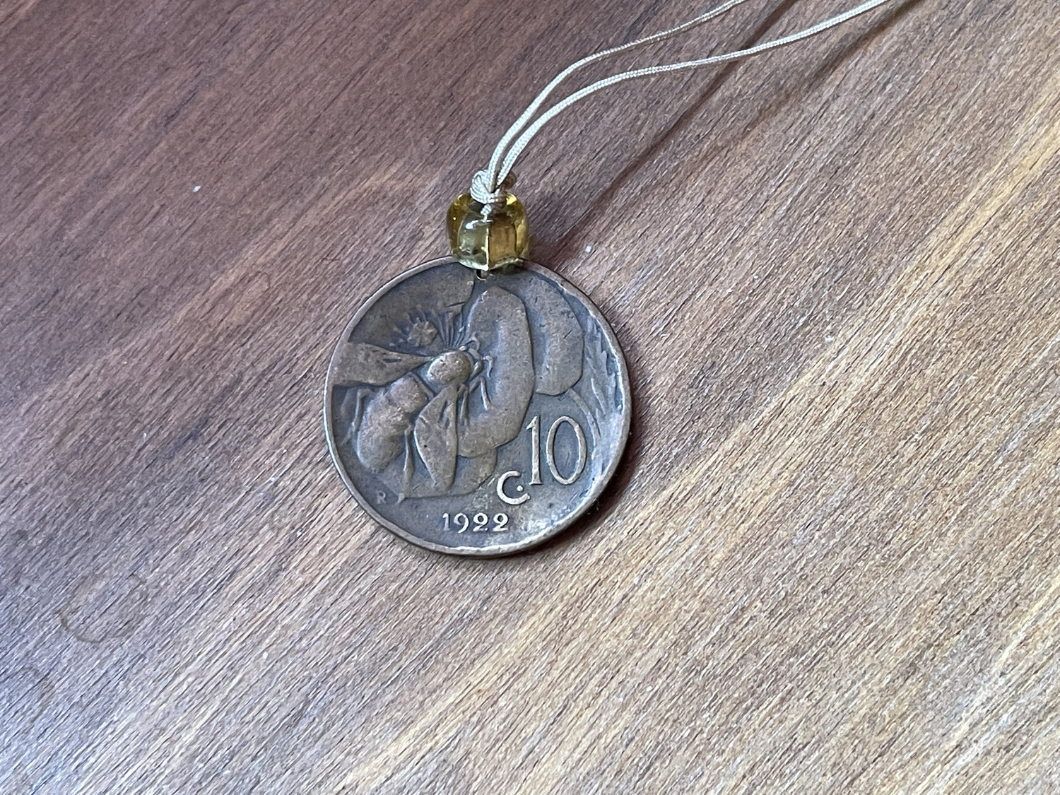 Necklace Coin drilling, 3.00. Charm or pendant w/ jump ring or cord 3.00 –Choose color (applies to our products only –coins sold separately)