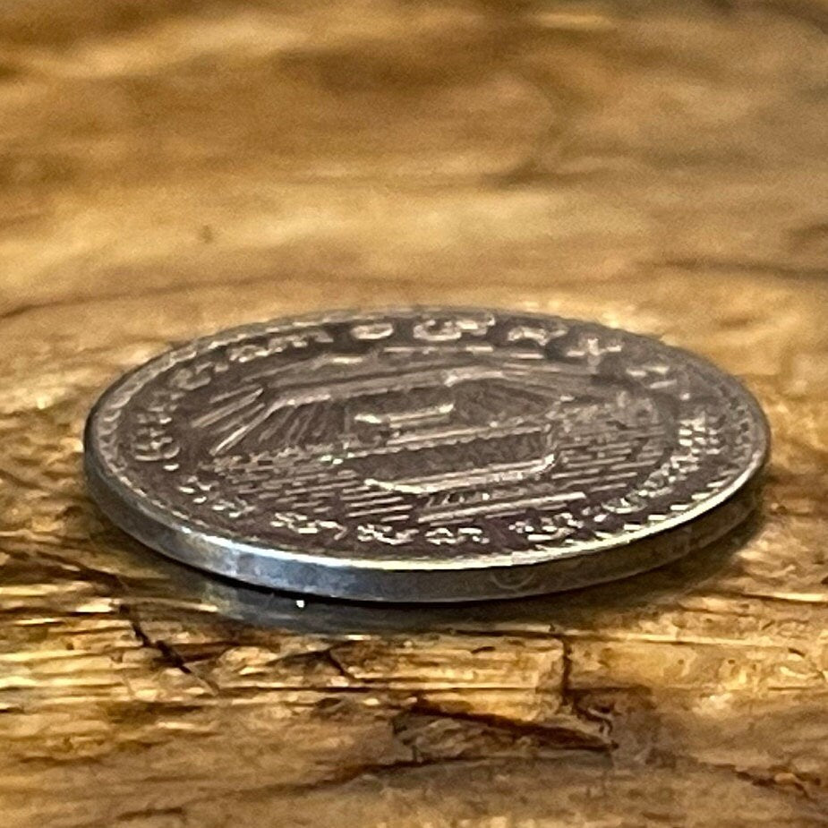 Om Enlightenment Symbol & Buddhist Alms Bowls 200 Riels Cambodia Authentic Coin Money for Jewelry (1994) (Mantra) (Bodhisattva)