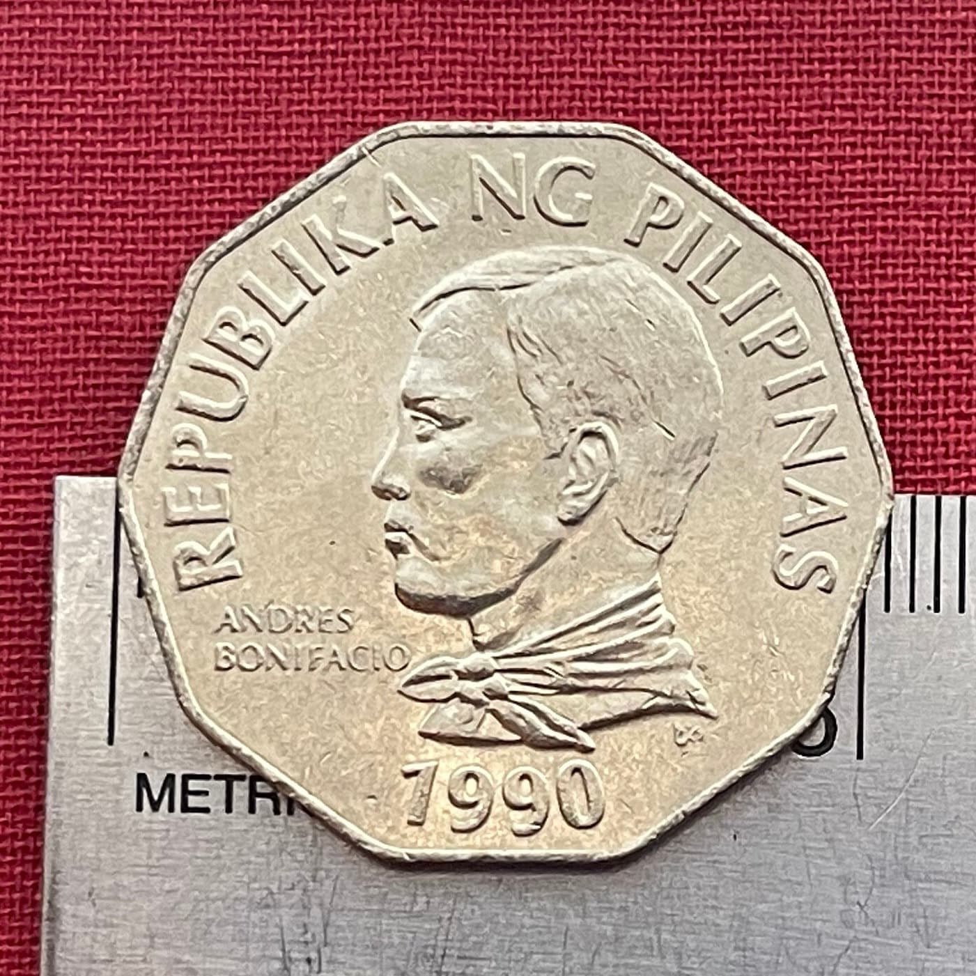 President Andrés Bonifacio & Coconut Palm 2 Piso Philippines Authentic ...