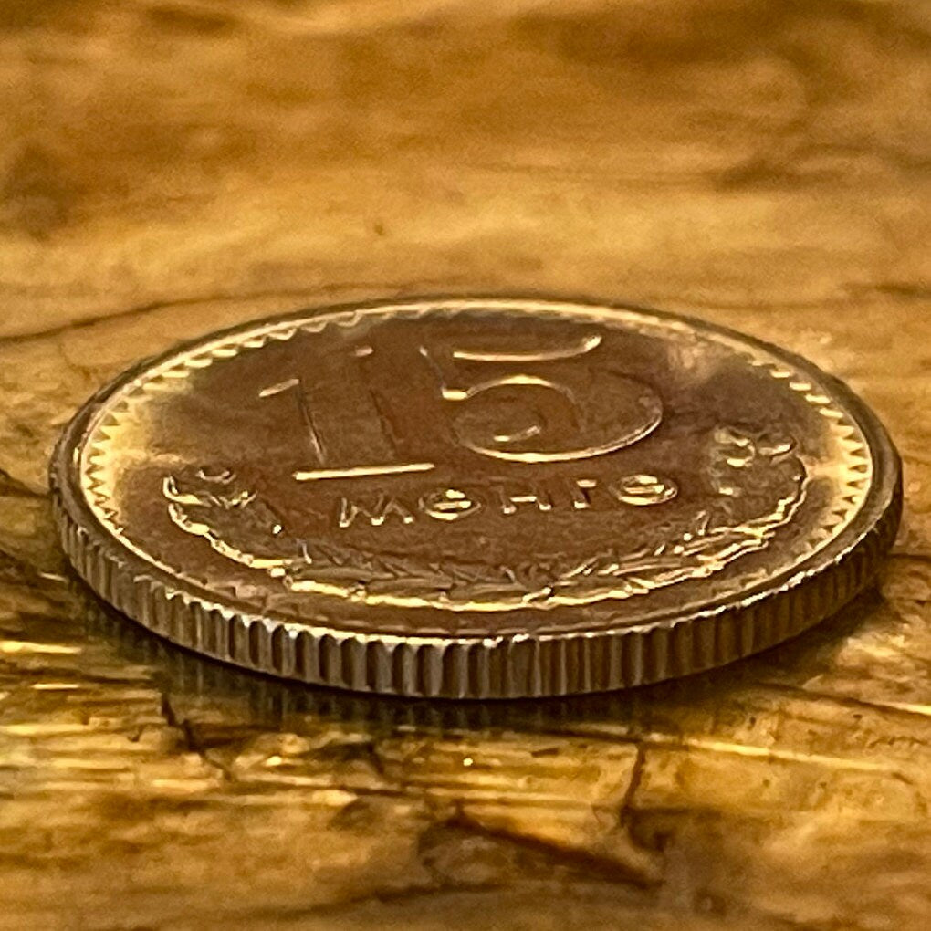 Mongolian Horse and Rider 15 Mongo Mongolia Authentic Coin Money for Jewelry and Craft Making (Full Gallop)
