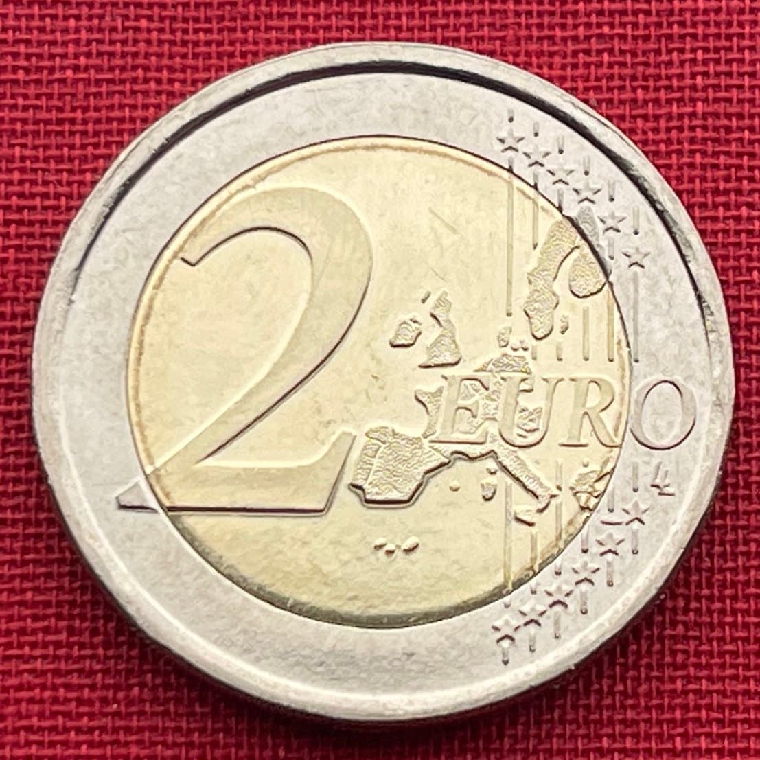 Cloudberry Flowers & Berries 2 Euros Finland Authentic Coin Money for Jewelry and Craft Making (Bimetallic)