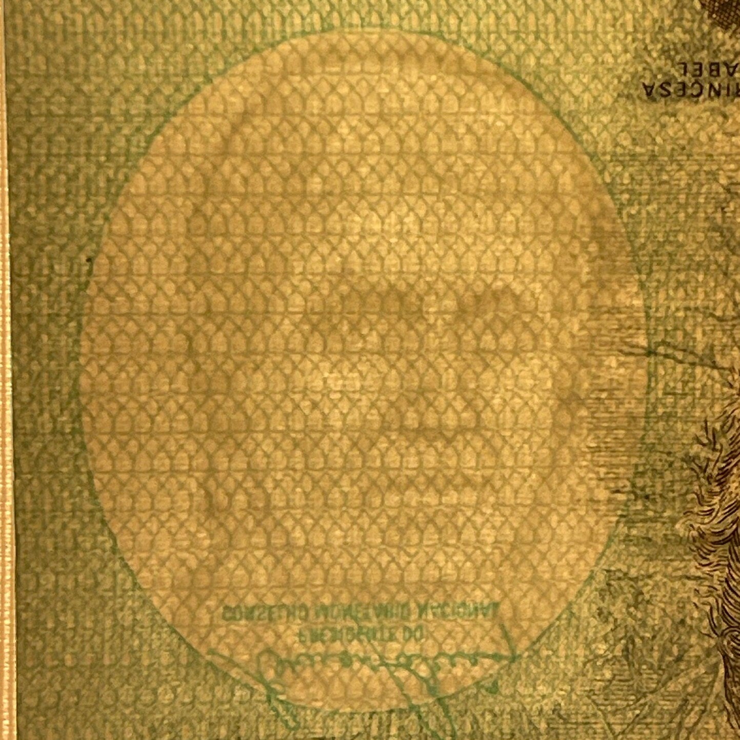 The Redemptress, Isabel, Princess Imperial & Freed Slaves 200 Cruzieros Brazil Authentic Banknote Money for Collage (Abolition) (Golden Law)