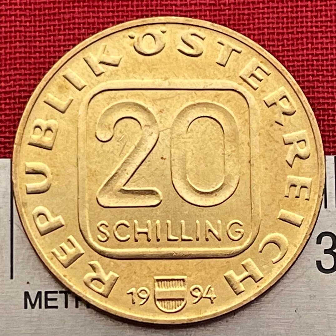 Vienna Mint (King's Ransom) 20 Schillings Austria Authentic Coin Money for Jewelry (1194) (Richard Lionheart) (Great Fortune Great Crime)