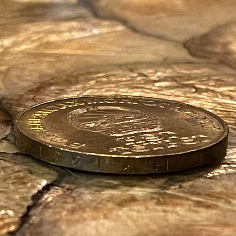 Revolutionary Damdin Sükhbaatar on Horse 1 Tögrög Mongolia Authentic Coin Money for Jewelry (Father of the Revolution) 50 Anniversary (1971)