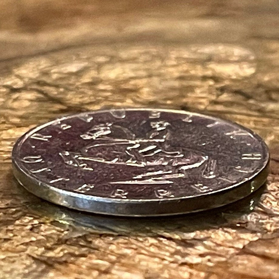 Lipizzaner Stallion 5 Schillings Austria Authentic Coin Money for Jewelry and Craft Making (Horse)