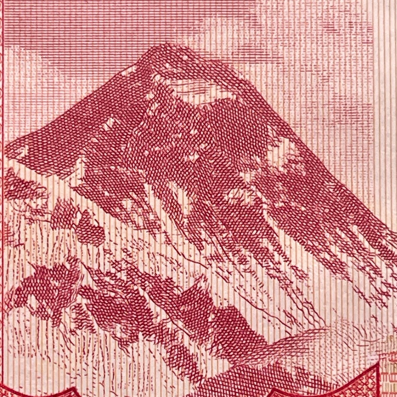 Wild Yak, Mount Everest, Kasthampandap Temple & Rhododendron 5 Rupees Nepal Authentic Banknote Money for Jewelry and Collage (Sagarmāthā)