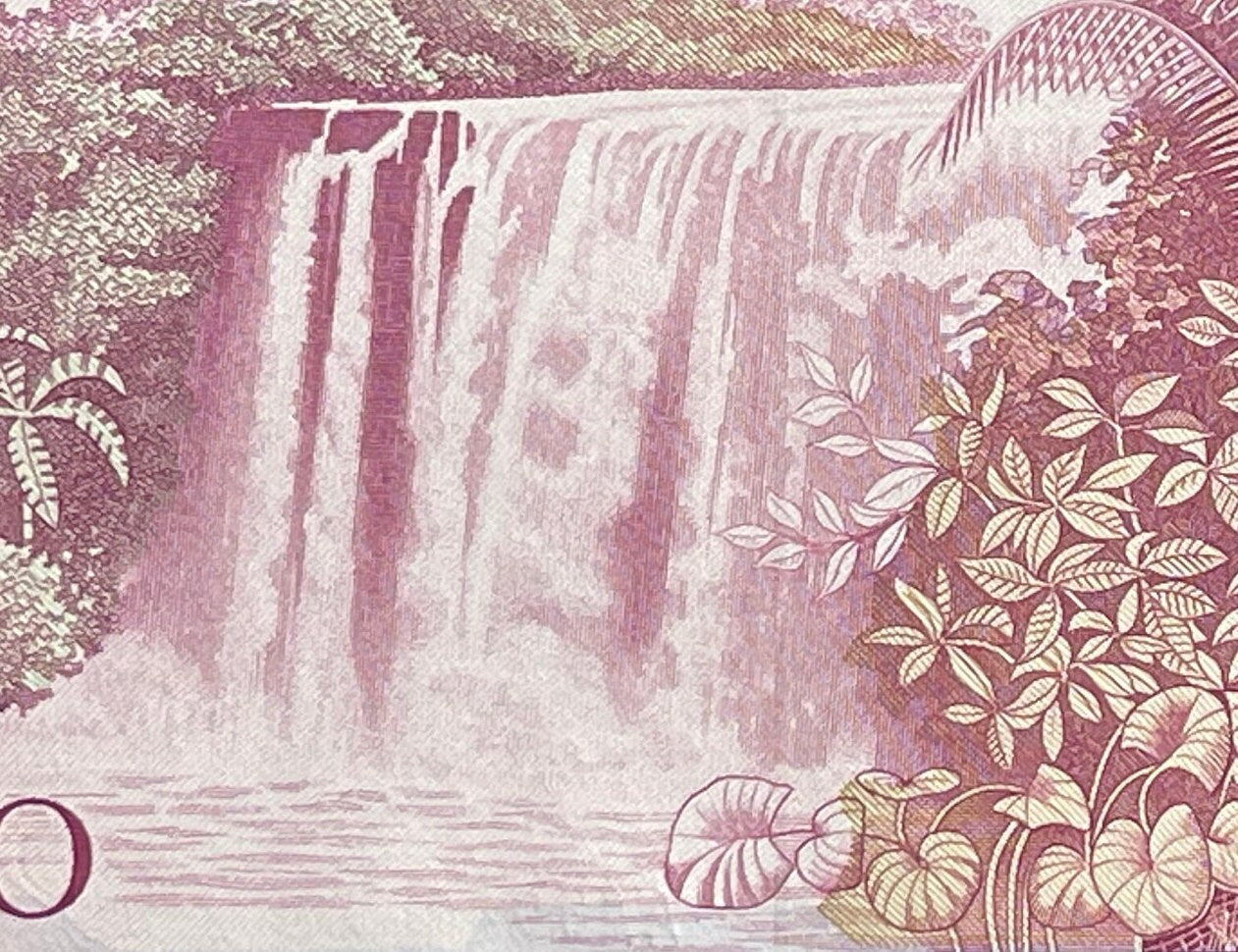 Liberator Rei Amador, Hawksbill Turtle & Waterfall of Praia Pesqueira 500 Dobras São Tomé Authentic Banknote Money (Slave Rebellion) BLM