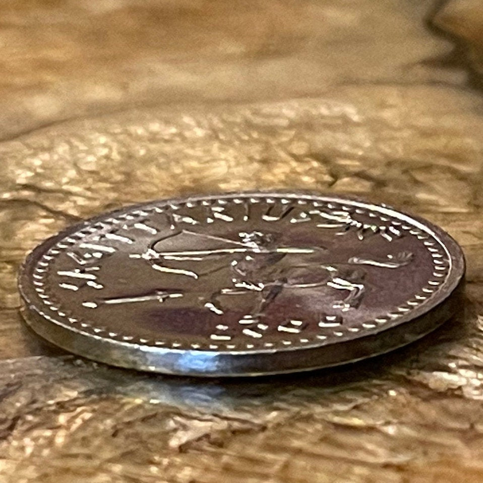 Sagittarius the Archer Centaur 10 Shillings Somaliland Authentic Coin Money for Jewelry and Craft Making (Zodiac Series) (Astrology) Chiron