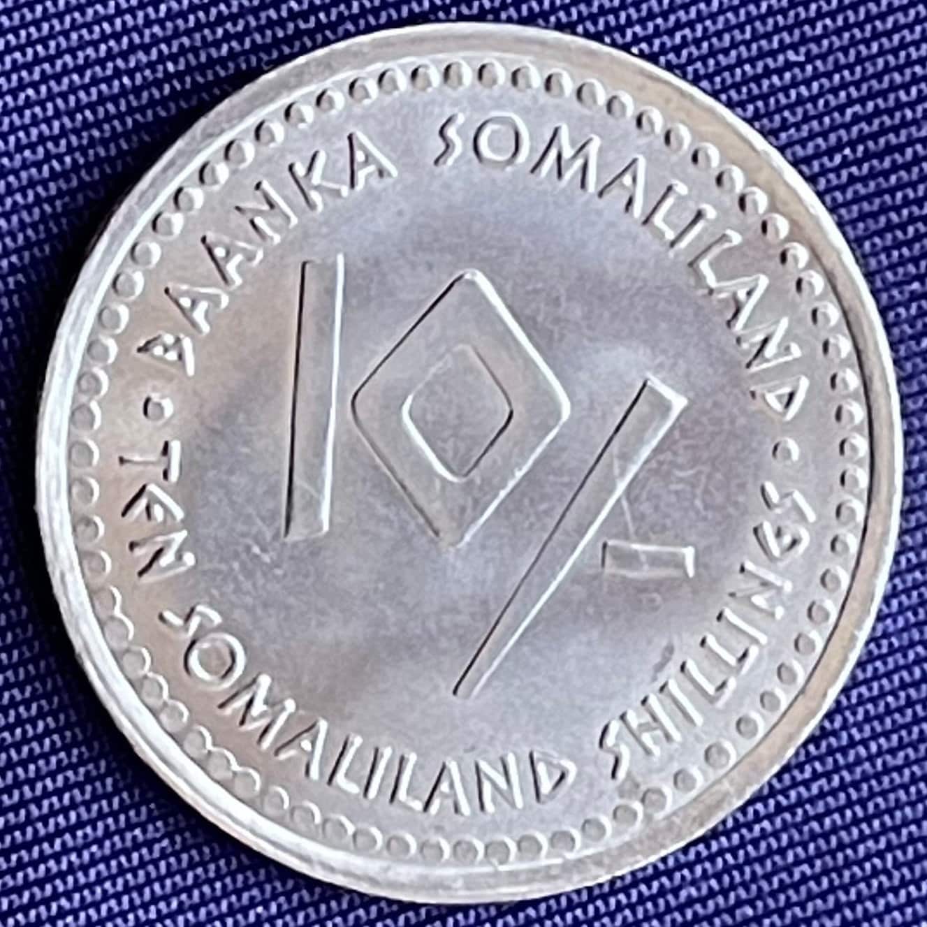 Capricorn the Goat 10 Shillings Somaliland Authentic Coin Money for Jewelry and Craft Making (Zodiac Series) (Astrology) Sea Goat (Enki) Ea