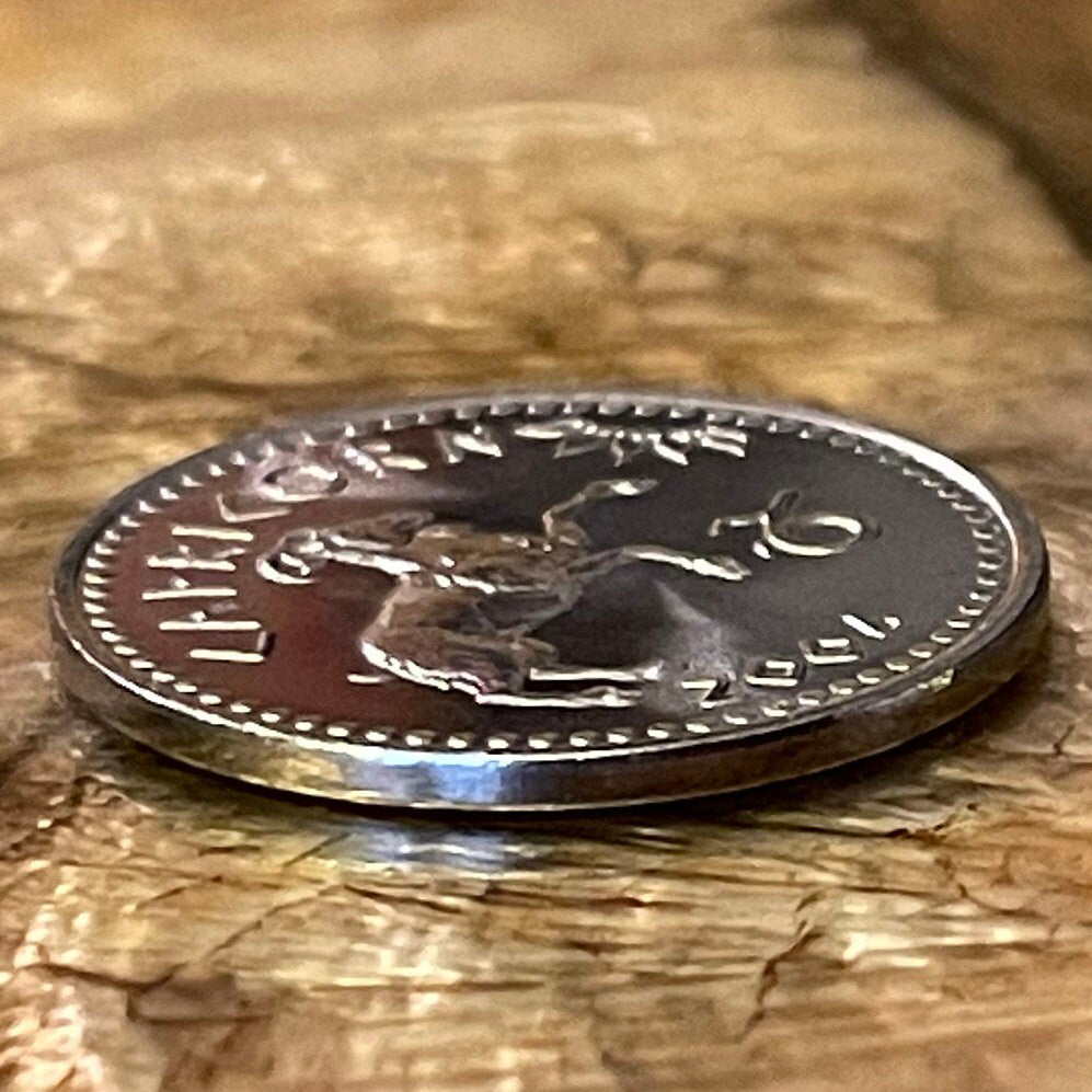 Capricorn the Goat 10 Shillings Somaliland Authentic Coin Money for Jewelry and Craft Making (Zodiac Series) (Astrology) Sea Goat (Enki) Ea