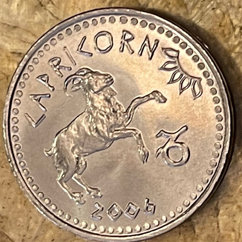Capricorn the Goat 10 Shillings Somaliland Authentic Coin Money for Jewelry and Craft Making (Zodiac Series) (Astrology) Sea Goat (Enki) Ea