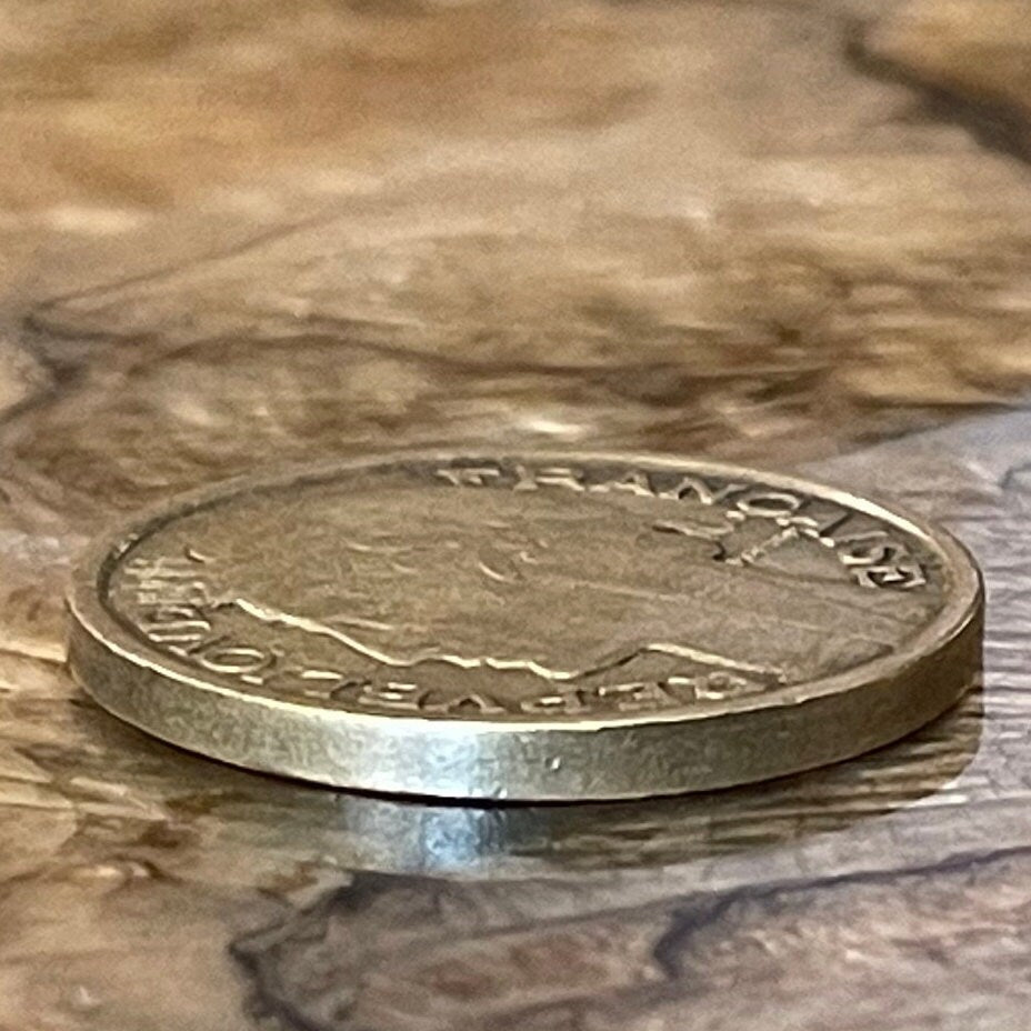 Marianne 2 Francs & Liberté, Égalité, Fraternité France Authentic Coin Money for Jewelry (Liberty Equality Brotherhood) (Third Republic)