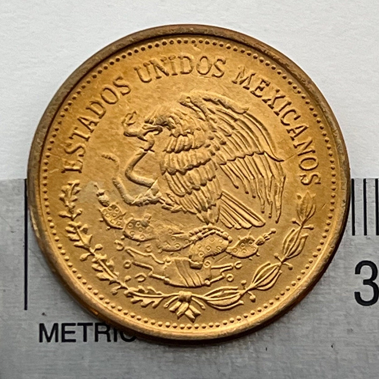 President Venustiano Carranza & Eagle with Snake 100 Pesos Mexico Authentic Coin Money for Jewelry and (First Chief) (Mexican Revolution)