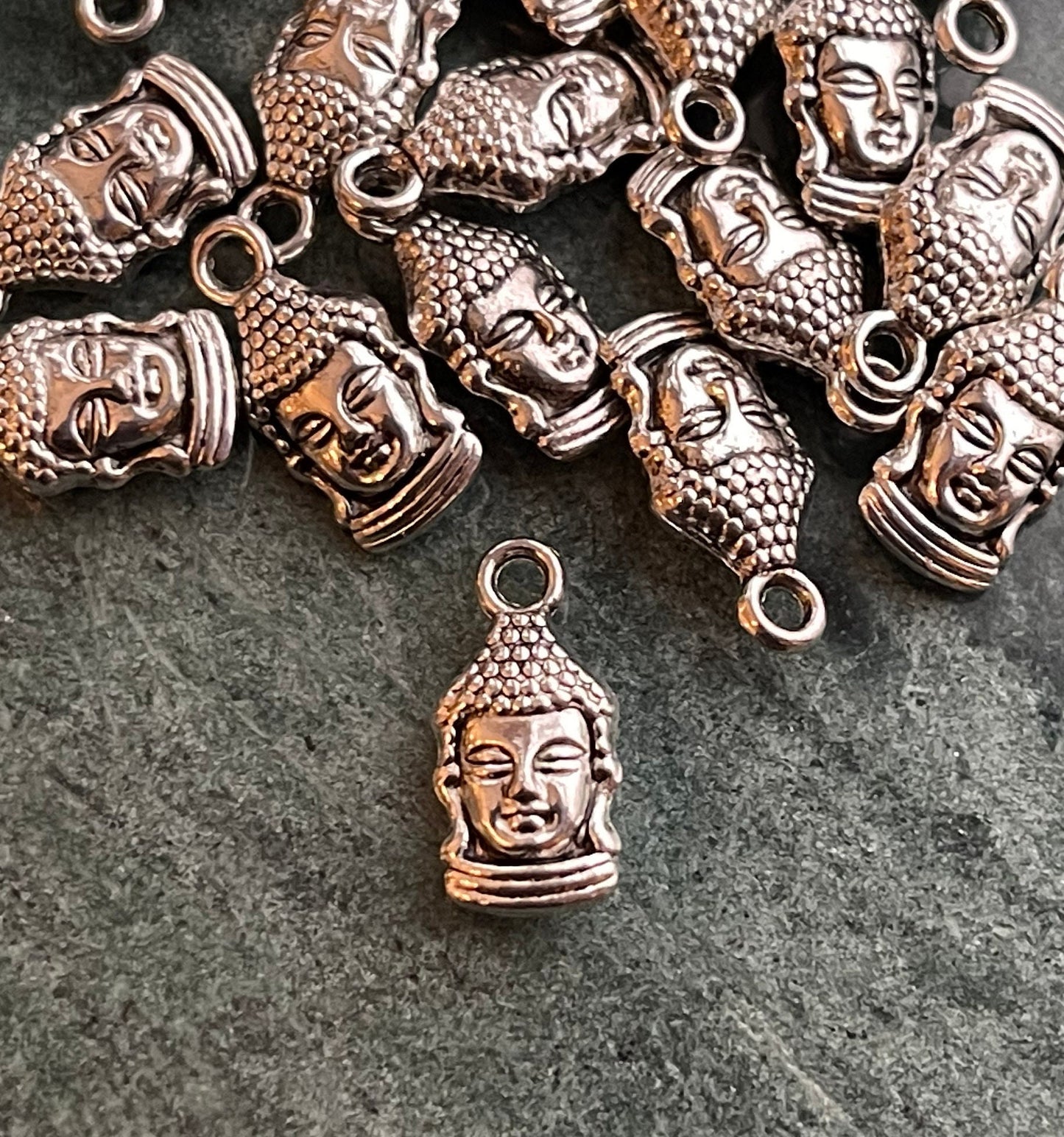 Buddhism Charm Set - Buddha, Quan Yin – choose one or all 3–premium charms, pendants for jewelry, necklace, bracelet