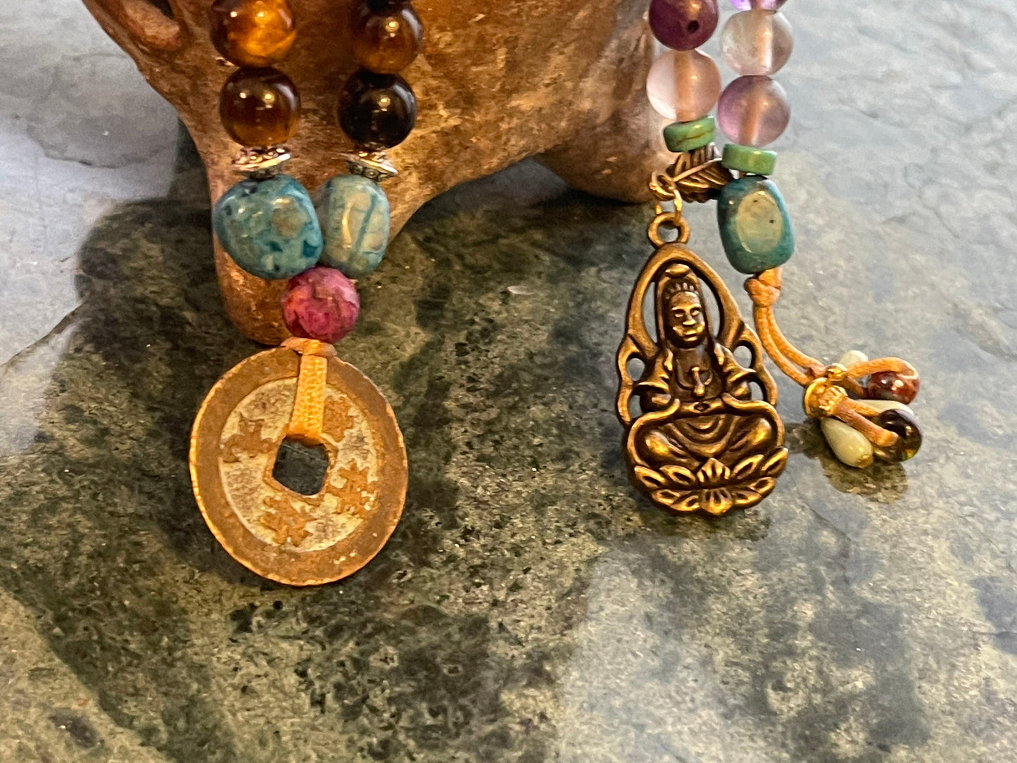 Buddhism Charm Set - Buddha, Quan Yin – choose one or all 3–premium charms, pendants for jewelry, necklace, bracelet